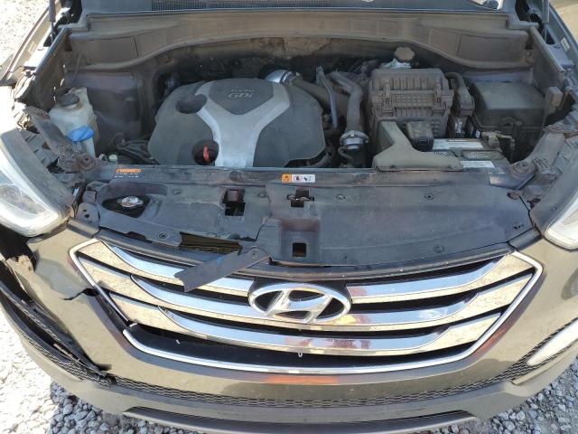 5XYZU3LA3EG187589 - 2014 HYUNDAI SANTA FE S Gris photo 11