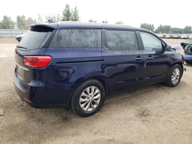 KNDMB5C15K6472319 - 2019 KIA SEDONA LX BLUE photo 3