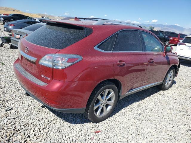 2T2ZK1BA8BC043230 - 2011 LEXUS RX 350 MAROON photo 3