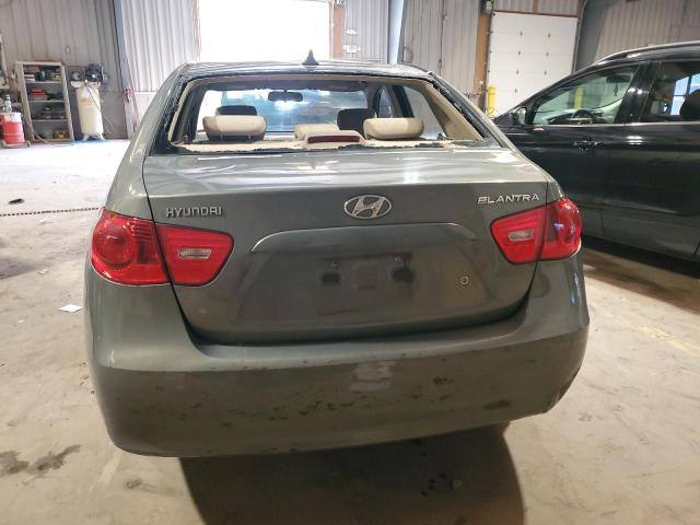 KMHDU46D99U755852 - 2009 HYUNDAI ELANTRA GLS TEAL photo 6