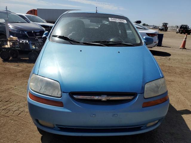 KL1TG66636B653742 - 2006 CHEVROLET AVEO LT BLUE photo 5