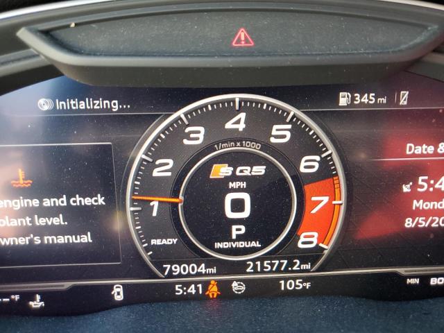 WA1C4AFY5J2146429 - 2018 AUDI SQ5 PRESTIGE GRAY photo 9