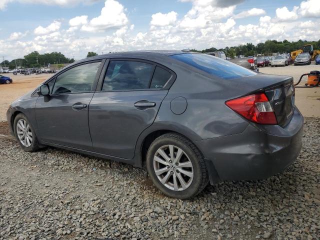 2HGFB2F98CH540347 - 2012 HONDA CIVIC EXL GRAY photo 2