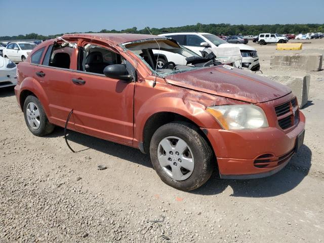 1B3HB28B57D150141 - 2007 DODGE CALIBER ORANGE photo 4