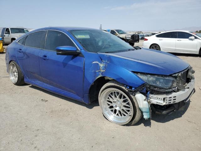 19XFC1F39HE214139 - 2017 HONDA CIVIC EX BLUE photo 4