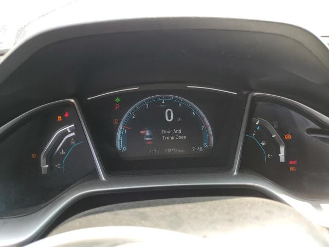 19XFC1F39HE214139 - 2017 HONDA CIVIC EX BLUE photo 9