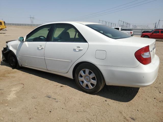 4T1BE32K03U120870 - 2003 TOYOTA CAMRY LE WHITE photo 2