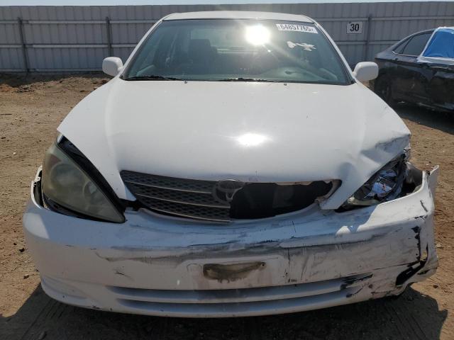 4T1BE32K03U120870 - 2003 TOYOTA CAMRY LE WHITE photo 5