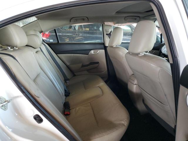 19XFB2F93FE235773 - 2015 HONDA CIVIC EXL WHITE photo 10