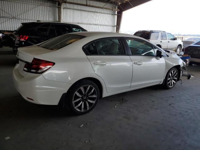 19XFB2F93FE235773 - 2015 HONDA CIVIC EXL WHITE photo 3