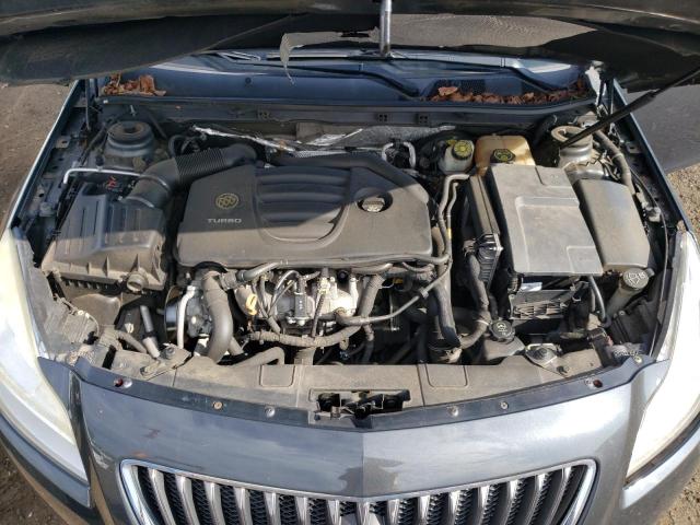 2G4GS5EV5C9213946 - 2012 BUICK REGAL PREMIUM GRAY photo 11