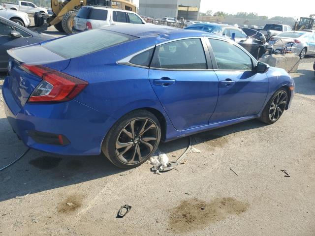 2HGFC2F85LH588229 - 2020 HONDA CIVIC SPORT 蓝色 照片 3