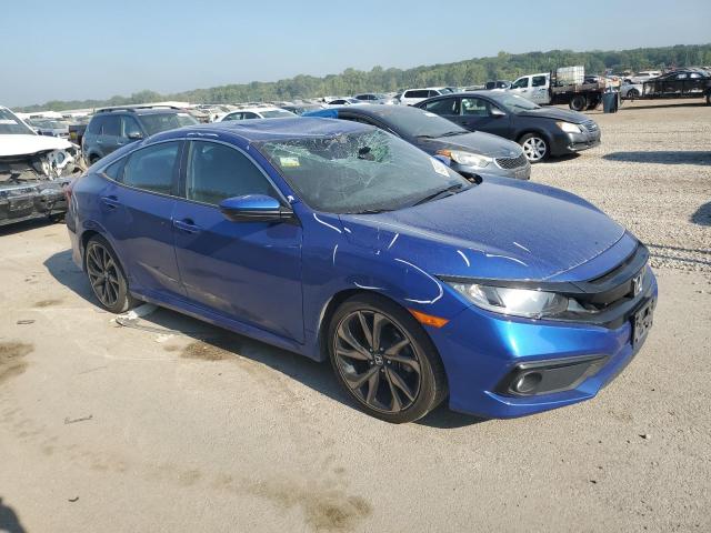 2HGFC2F85LH588229 - 2020 HONDA CIVIC SPORT 蓝色 照片 4