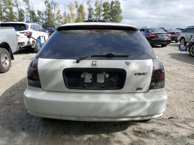 2HGEJ6445YH104074 - 2000 HONDA CIVIC DX WHITE photo 6