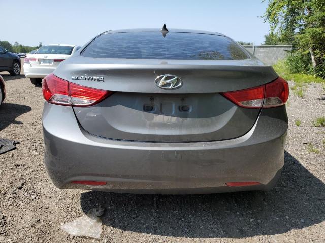 5NPDH4AE4DH291624 - 2013 HYUNDAI ELANTRA GLS GRAY photo 6