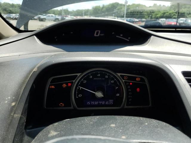 1HGFA16829L004588 - 2009 HONDA CIVIC EX BROWN photo 9