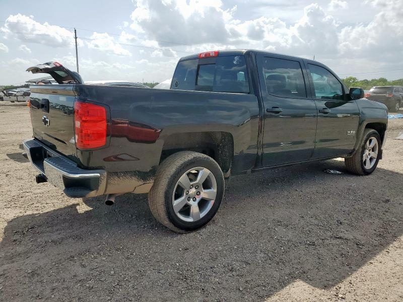 3GCPCRECXJG181215 - 2018 CHEVROLET SILVERADO C1500 LT BLACK photo 3