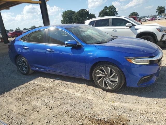 19XZE4F94KE007906 - 2019 HONDA INSIGHT TOURING BLUE photo 4