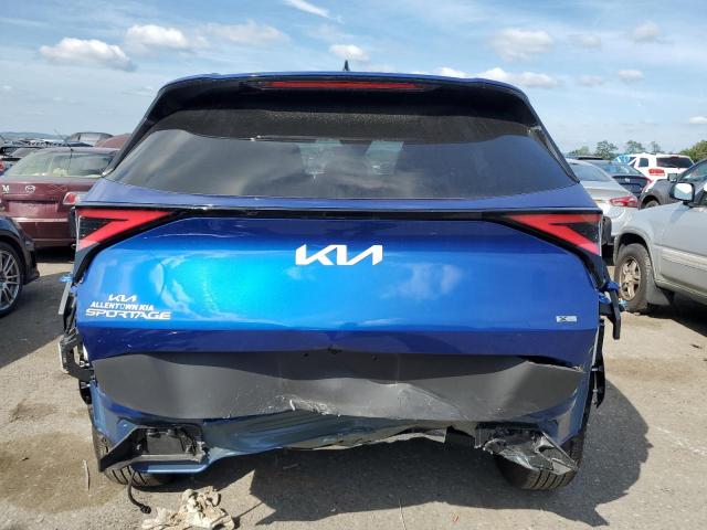 5XYK6CAF9PG033319 - 2023 KIA SPORTAGE X LINE BLUE photo 6