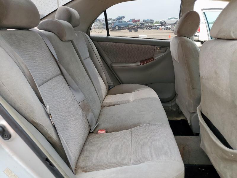 1NXBR32E17Z767220 - 2007 TOYOTA COROLLA CE SILVER photo 10