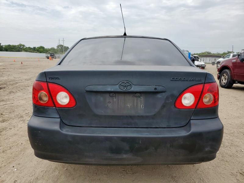 1NXBR32E17Z767220 - 2007 TOYOTA COROLLA CE SILVER photo 6