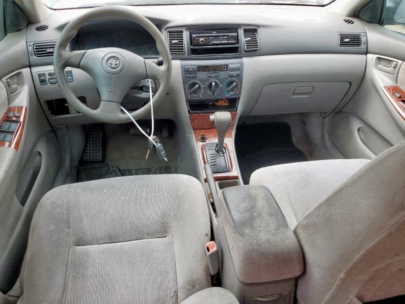 1NXBR32E17Z767220 - 2007 TOYOTA COROLLA CE SILVER photo 8