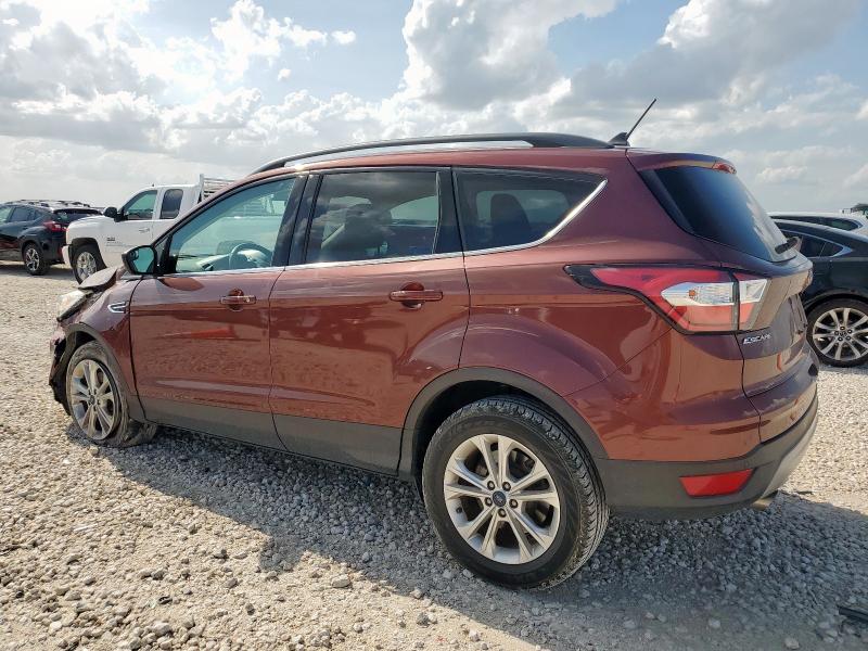 1FMCU0HD0JUA82150 - 2018 FORD ESCAPE SEL BURGUNDY photo 2