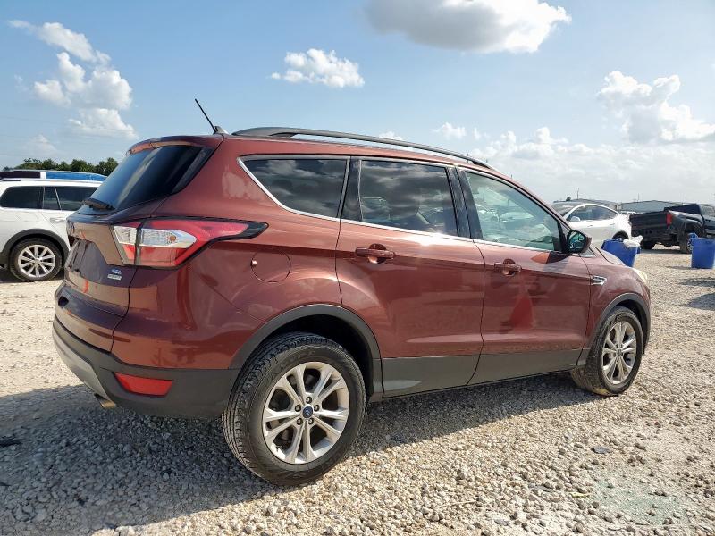 1FMCU0HD0JUA82150 - 2018 FORD ESCAPE SEL BURGUNDY photo 3