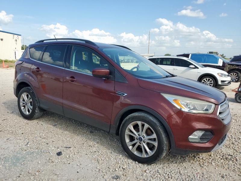 1FMCU0HD0JUA82150 - 2018 FORD ESCAPE SEL BURGUNDY photo 4