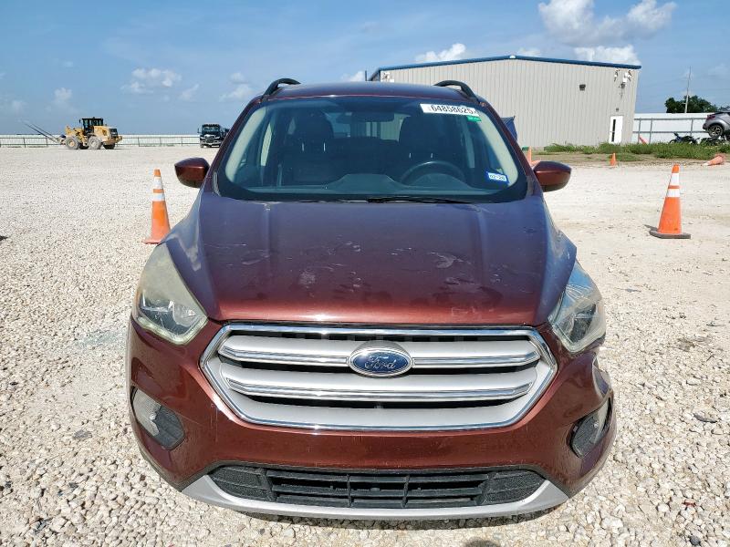 1FMCU0HD0JUA82150 - 2018 FORD ESCAPE SEL BURGUNDY photo 5