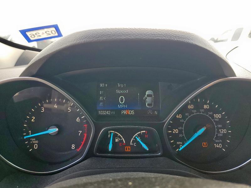 1FMCU0HD0JUA82150 - 2018 FORD ESCAPE SEL BURGUNDY photo 9