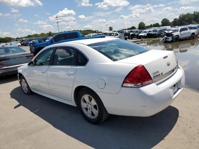 2G1WB5EK8A1239631 - 2010 CHEVROLET IMPALA LT WHITE photo 2