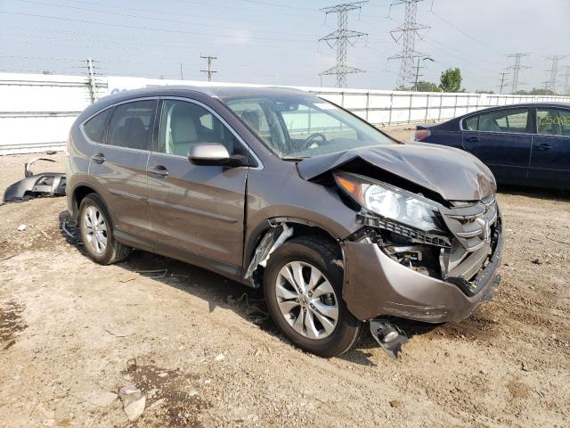 5J6RM4H79EL086848 - 2014 HONDA CR-V EXL TAN photo 4