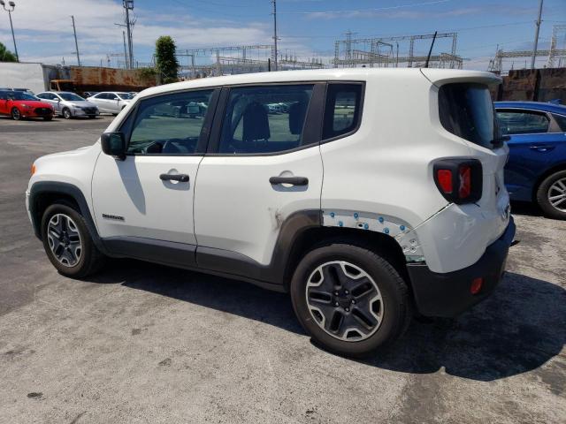 ZACNJAABXLPM04802 - 2020 JEEP RENEGADE SPORT WHITE photo 2