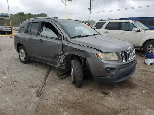 1C4NJCBA6ED602539 - 2014 JEEP COMPASS SPORT GRAY photo 4