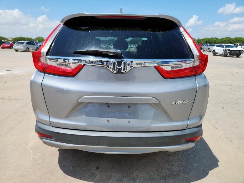 2HKRW2H58JH674239 - 2018 HONDA CR-V EX SILVER photo 6