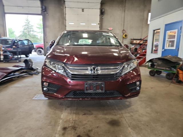 5FNRL6H52JB105563 - 2018 HONDA ODYSSEY EX MAROON photo 5