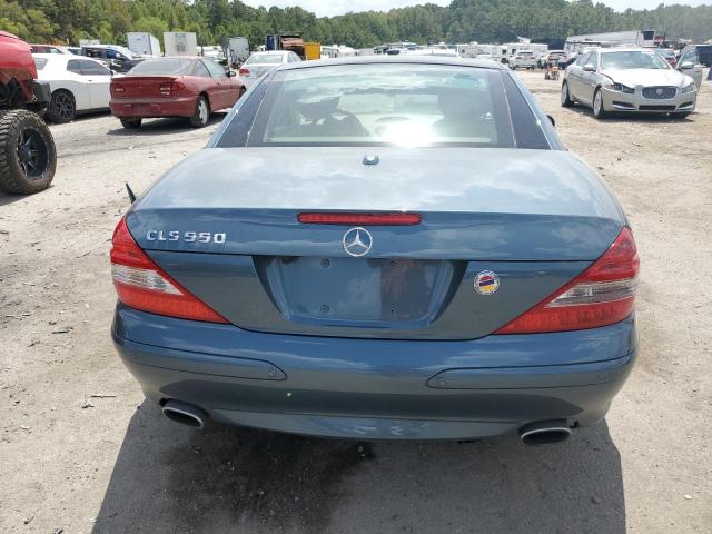 WDBSK71F37F123926 - 2007 MERCEDES-BENZ SL 550 BLUE photo 6