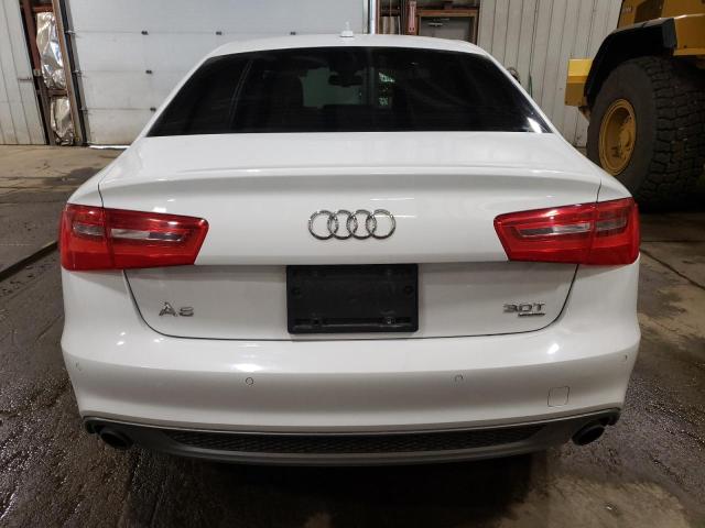 WAUHGAFC0FN022868 - 2015 AUDI A6 PRESTIGE WHITE photo 6