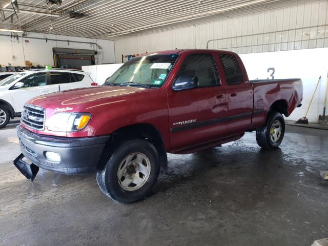 5TBRN34142S324249 - 2002 TOYOTA TUNDRA ACCESS CAB SR5 MAROON photo 1