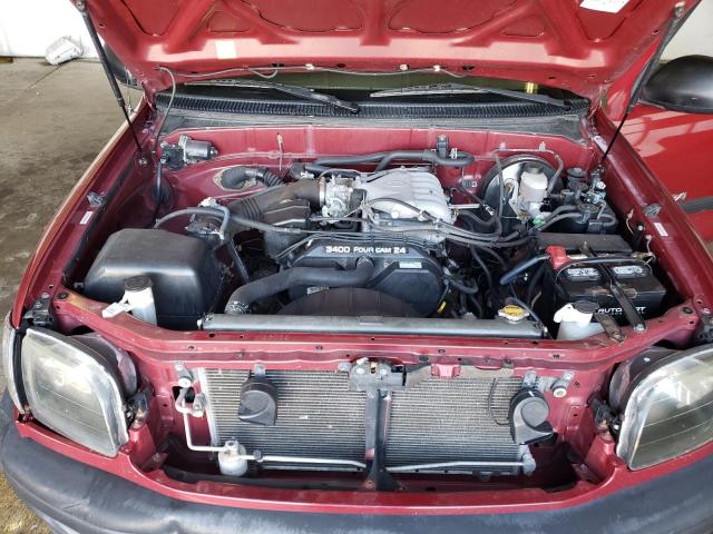 5TBRN34142S324249 - 2002 TOYOTA TUNDRA ACCESS CAB SR5 MAROON photo 11