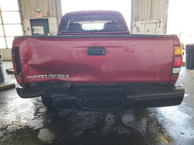 5TBRN34142S324249 - 2002 TOYOTA TUNDRA ACCESS CAB SR5 MAROON photo 6