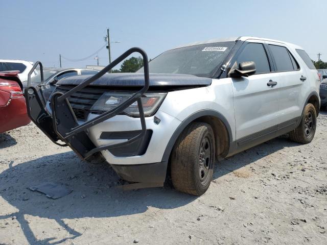 1FM5K8AR2HGE13564 - 2017 FORD EXPLORER POLICE INTERCEPTOR SILVER photo 1