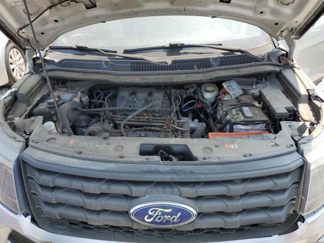 1FM5K8AR2HGE13564 - 2017 FORD EXPLORER POLICE INTERCEPTOR SILVER photo 11