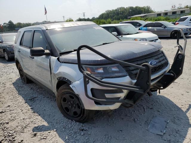 1FM5K8AR2HGE13564 - 2017 FORD EXPLORER POLICE INTERCEPTOR SILVER photo 4