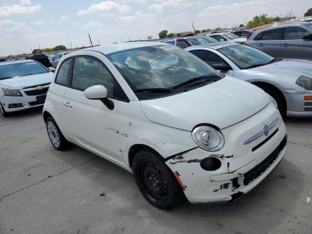 3C3CFFAR5CT380458 - 2012 FIAT 500 POP WHITE photo 4