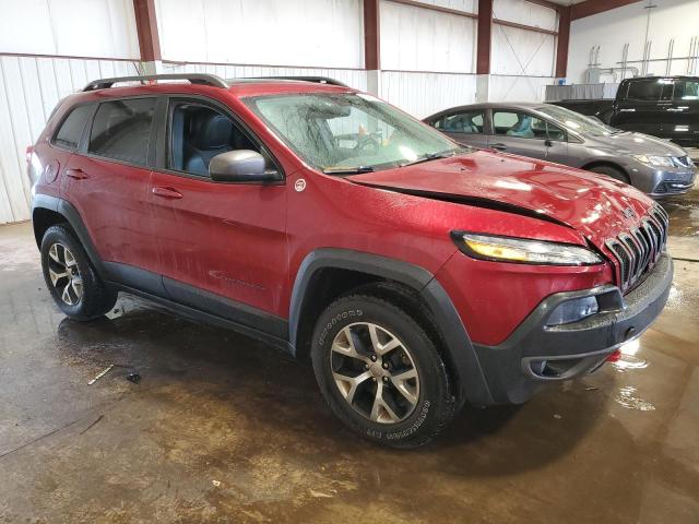 1C4PJMBS5EW191386 - 2014 JEEP CHEROKEE TRAILHAWK MAROON photo 4