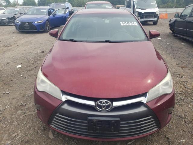 4T1BF1FK6GU581251 - 2016 TOYOTA CAMRY LE RED photo 5