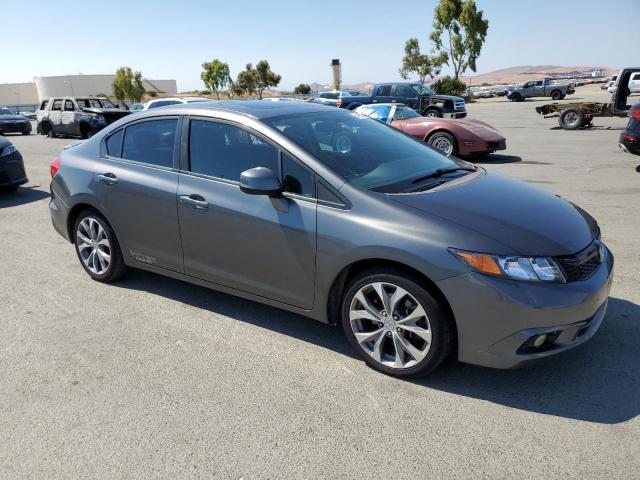 2HGFB6E55CH702151 - 2012 HONDA CIVIC SI GRAY photo 4