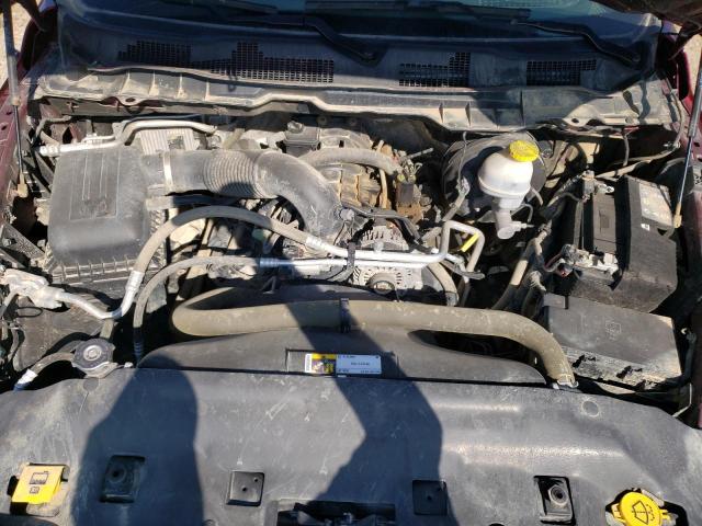 1C6RR7TT1MS522195 - 2021 RAM 1500 CLASS SLT Қызыл фото 11